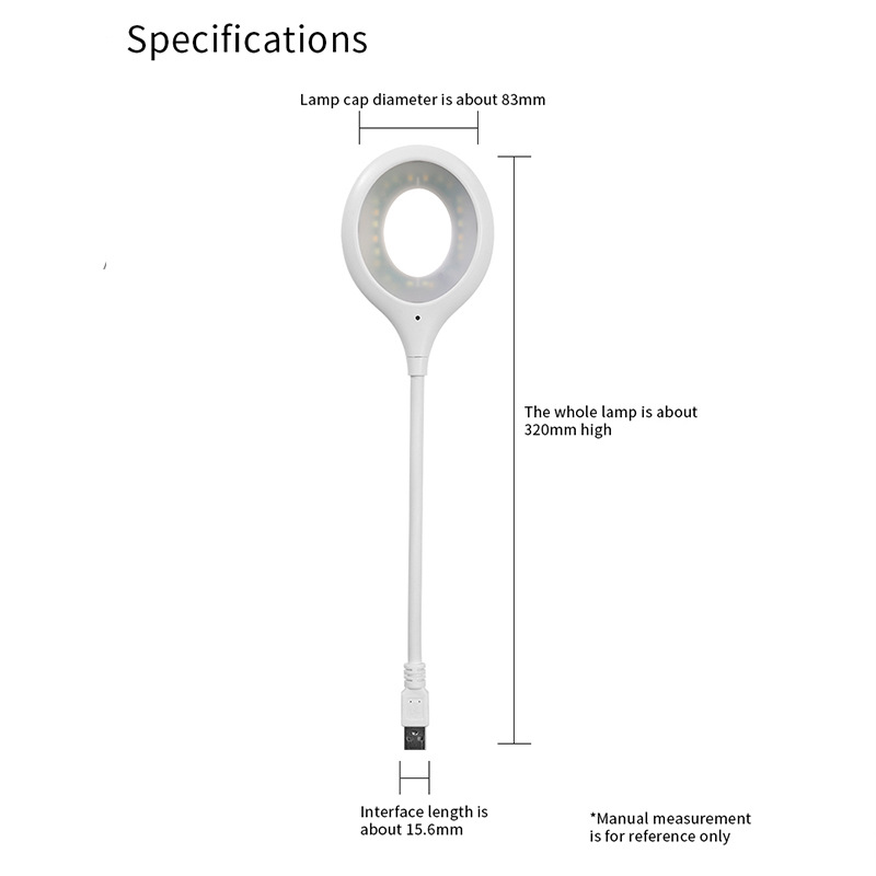 Luz de voz USB inteligencia artificial luz de control de voz control de voz mini atmósfera portátil fotografía LED luz de noche