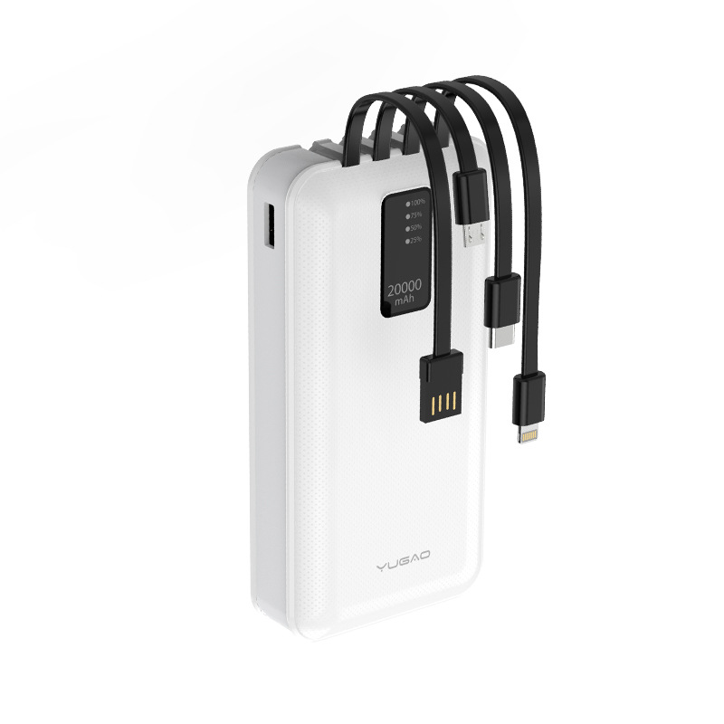 Nuevo banco de energía 20000mAh portátil PD 20W carga rápida Poverbank teléfono móvil batería externa Powerbank para iPhone Xiaomi