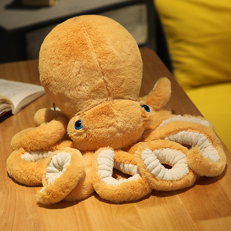 30 cm Creative Life Life Octopus Plush Toys Sea Animal Stuffed Dolls Pillow Back Cushion Barn Kids Birthday Xmas Gifts LA576