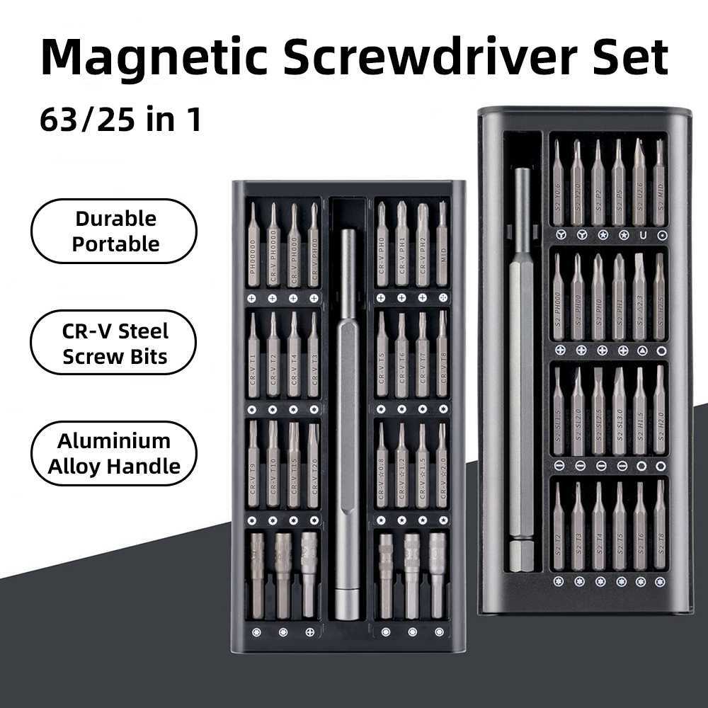 Screwdriver Set Screw Driver Kit Bits Precision Electric