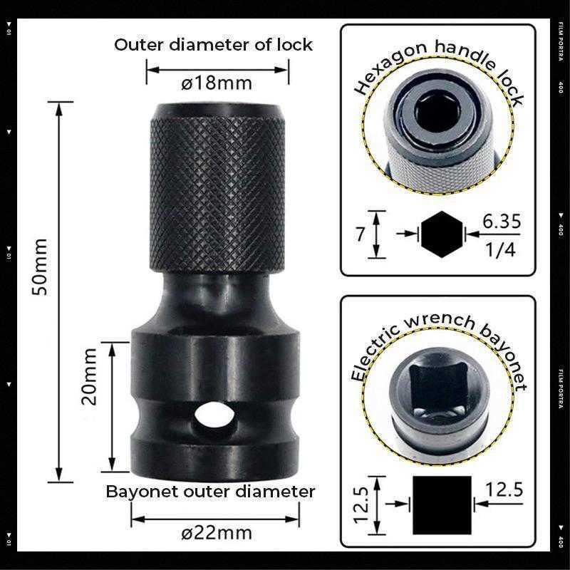 Adaptador de conversor de soquete para encaixe de soquete Crafhtam Conversor de soquete elétrico Adaptador de conversão elétrica Ferramenta de mão