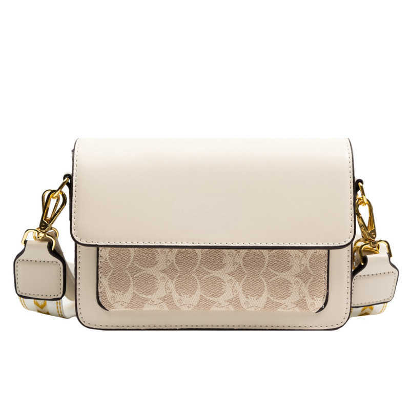 Fashion Luxury Designer Bag 2023 Old Flower Small Square Bag Versatile Contrast Crossbody This Year's Popular Multi Compartment Single Shoulder party clutch purses