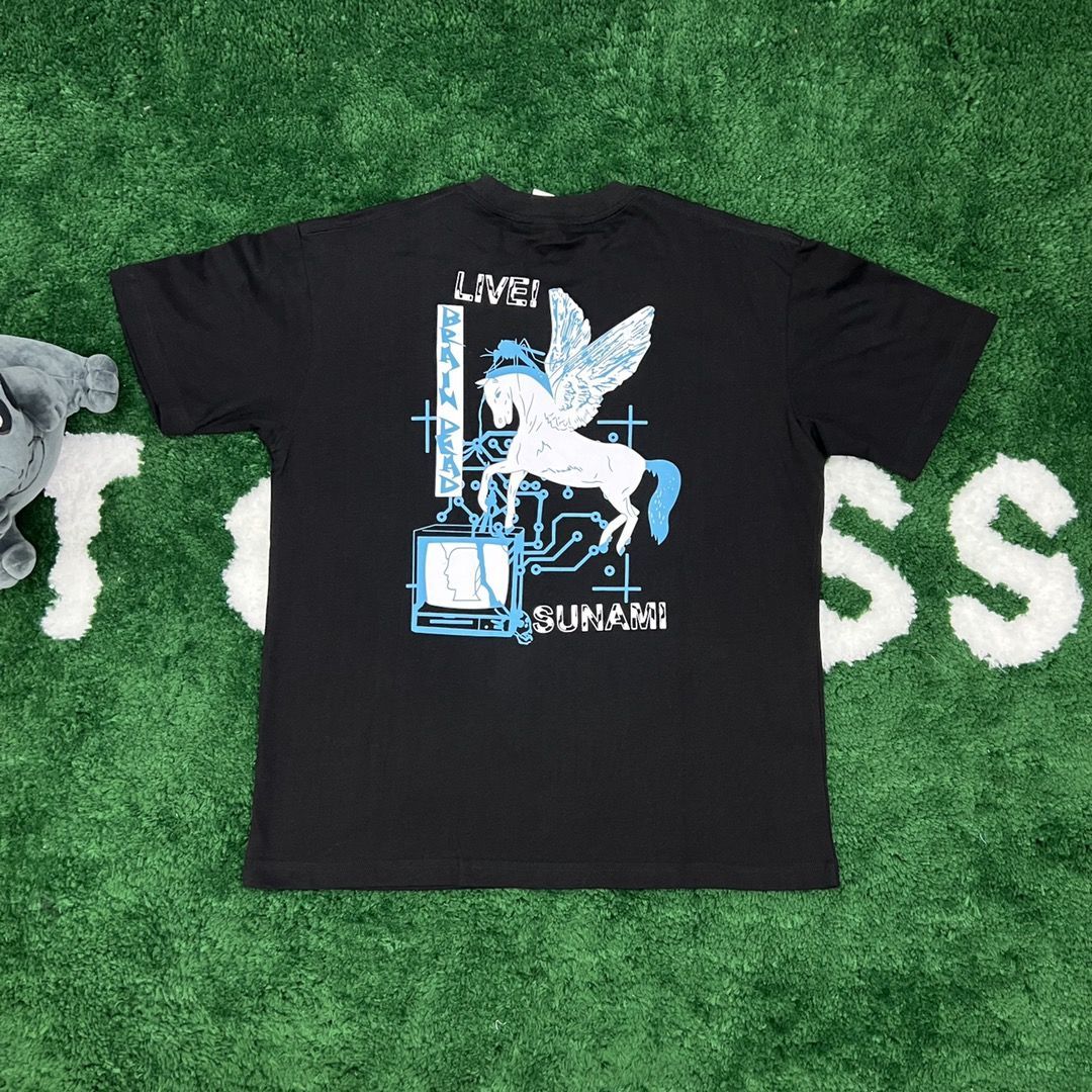 Män t-skjorta kvinnor tees sommar bomull kamouflage pegasus sport t-shirt med korta ärmar lös