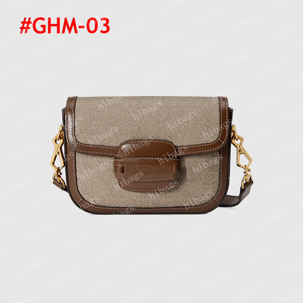 1955 مصمم حقيبة مصغرة Women Mini Crossbody Bags Beige يجب أن حقيبة 658574 #GHM-01