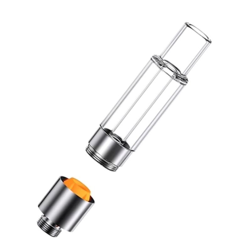 Alle glazen vape -cartridge D8 D9 Dikke Oil Glass 1 ml Cart 510 DRAAD CE3 Atomizer wegwerppatronen met vol glazen mondstuk