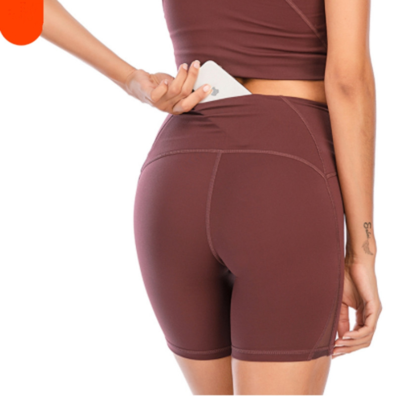 Strumpfhosen Damen Yoga Shorts Hohe Taille Shorts Sport Shorts Fitnessbekleidung Mädchen Running Stretch Hose für Erwachsene Sportbekleidung