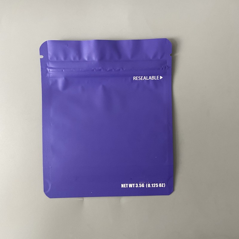 3.5g ziplock bags smell proof cali packs 420 packaging custom mylar bag sticker Customization