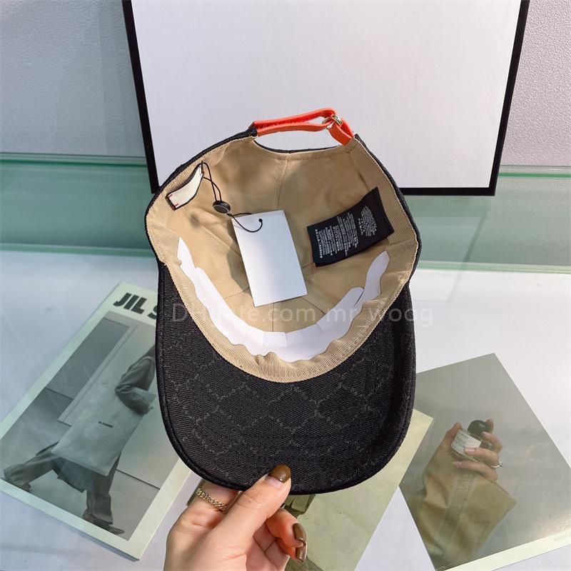 2023 bordado chapéu de luxo designer masculino balde chapéu feminino moda alfabeto chapéu de beisebol masculino chapéu casual preto ajustável