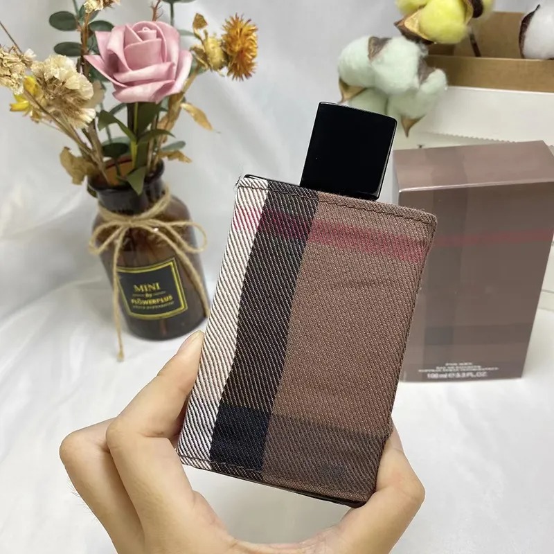 프로모션 향수 100ml EDT 자연 남성 향수 3.3 fl.oz 바디 안개 크리스마스 발렌타인 데이 선물 오래 지속되는 즐거운 향수 좋은 냄새 드롭 스쉽