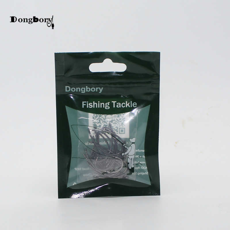 Hameçons de pêche hameçons de pêche à la carpe enduits Hameçons en acier à haute teneur en carbone Matt Black Barbed Curve Shank Gripper Style Sharp Carp Hooks P230317