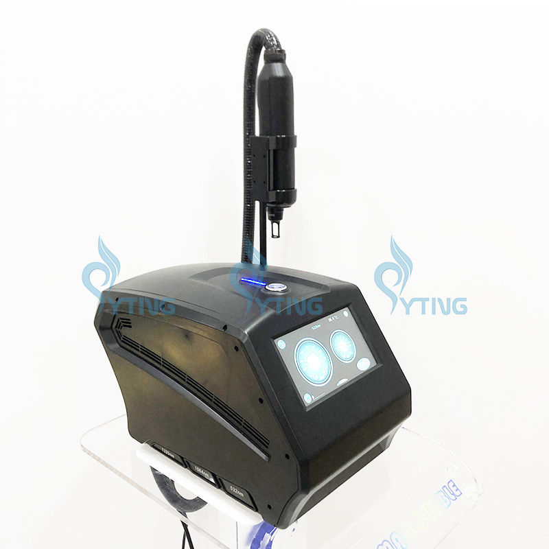 Pico Second Nd Yag Laser Machine Tattoo Removal Eyebrow Spots Treatment Holly Carbon Peeling