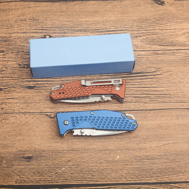 SRM G3512 Pocket Folding Knife 8Cr18Mov Satin Drop Point Blade Rostfritt stål Handtag utomhus Camping EDC Pocket Mapp Knives