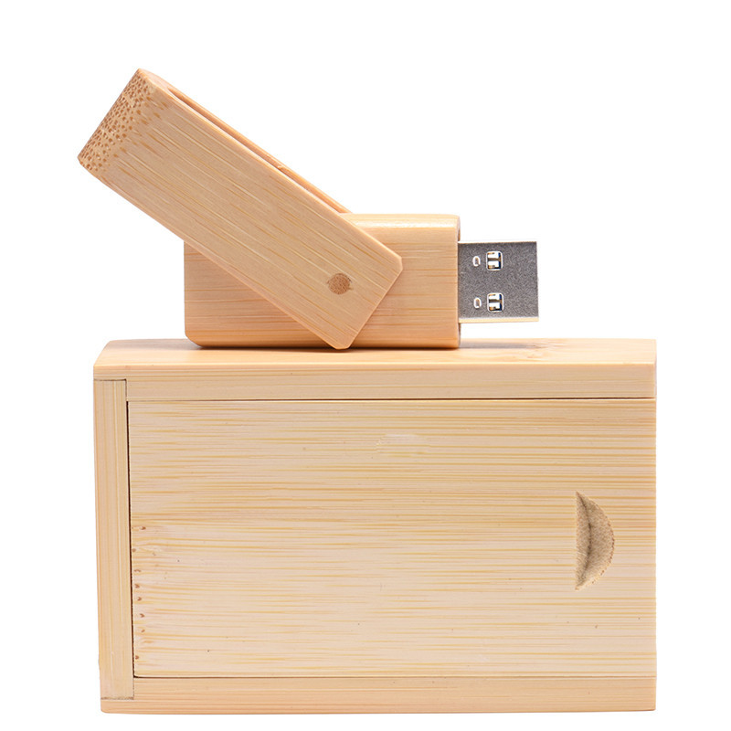DIY Wooden USB Flash محركات أقراص سعة 16 جيجا بايت 32 جيجابايت 64 جيجابايت 128GB