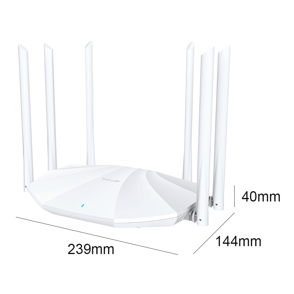 AC2100 draadloze wifi-router met 2,4 g/ 5g hoge versterking antenne wifi repeater dubbele band draadloze AC router Easy Control