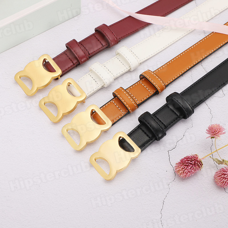 Cintura di designer di uomini per donne alla moda cinture in pelle genuina casual di alta qualità piccoli cinturini larghezza 2,5 cm con scatola