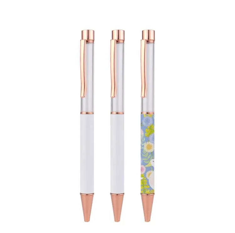 ZhouBoat 48 bolígrafos de sublimación en blanco con ZhouBoat 48 bolígrafos de sublimación en blanco con