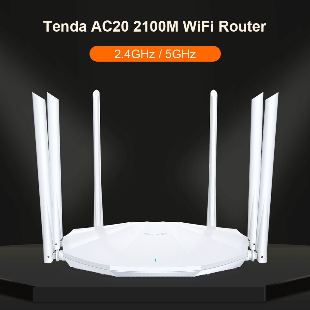 AC2100 Bezprzewodowy router WiFi z 2,4 g/ 5 g anteny wzmocnienia WIFI Repeater podwójny router bezprzewodowy AC.