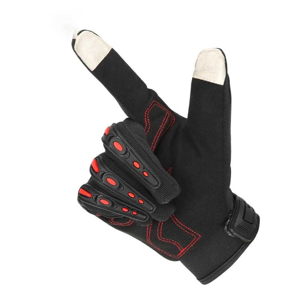 2024 мотоциклетные перчатки с сенсорным экраном, нескользящие перчатки с полным пальцем, защитное оборудование для занятий спортом на открытом воздухе