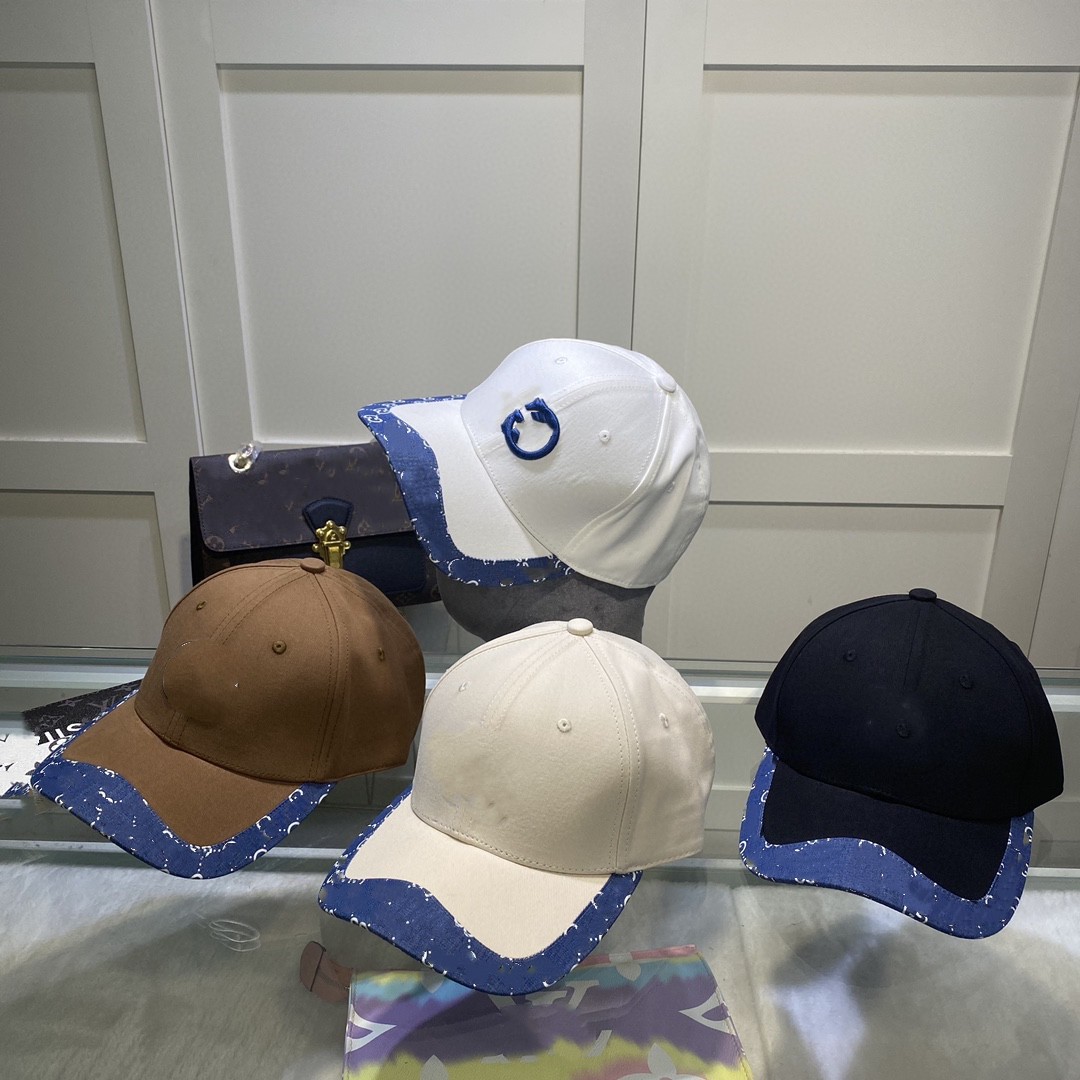 良いストリートファッションメンコットン野球帽の高級レターデザイナー女性スポーツハットカスケット調整可能