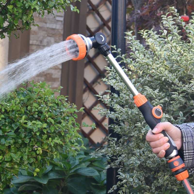 Sprühgeräte Multifunktionale Gartenwasserpistole Autowaschschlauch Sprühdüse Bewässerung Sprinkler Jet Reinigungswerkzeug P230310