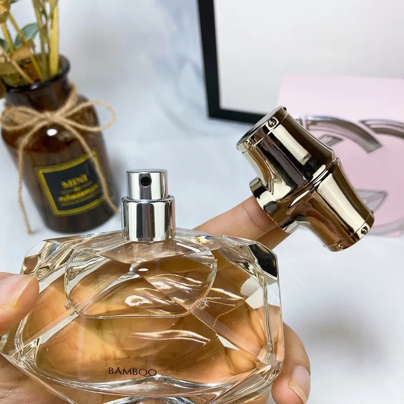Designer Parfum Bamboo 75 ml EDT Spray Goede geur Langdurige capaciteit Sweet Girl Body Mist Hoge Versie Kwaliteit snel schip