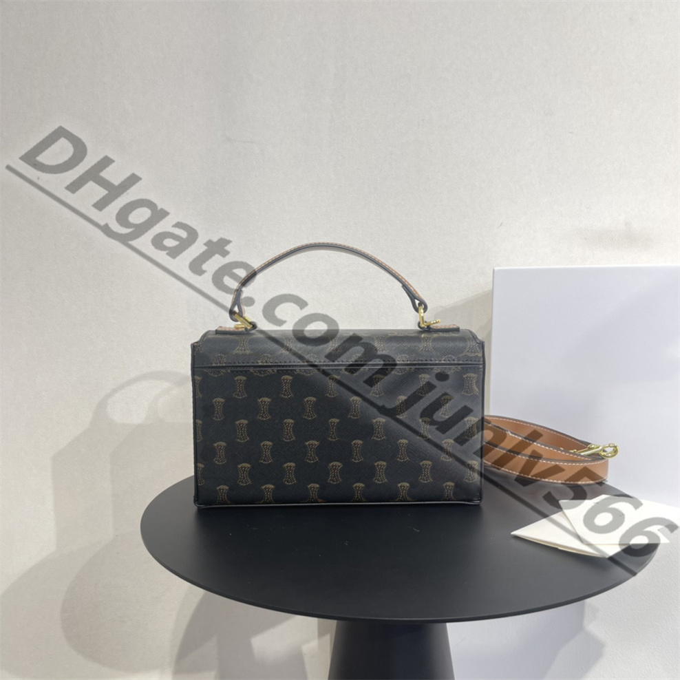 Borsa in vera pelle di alta qualità TEEN TRIOMPHE Borsa a mano Borsa da uomo con patta a tracolla Borse a tracolla Designer di lusso donna moda Sera Custodie fotocamere Borse a tracolla