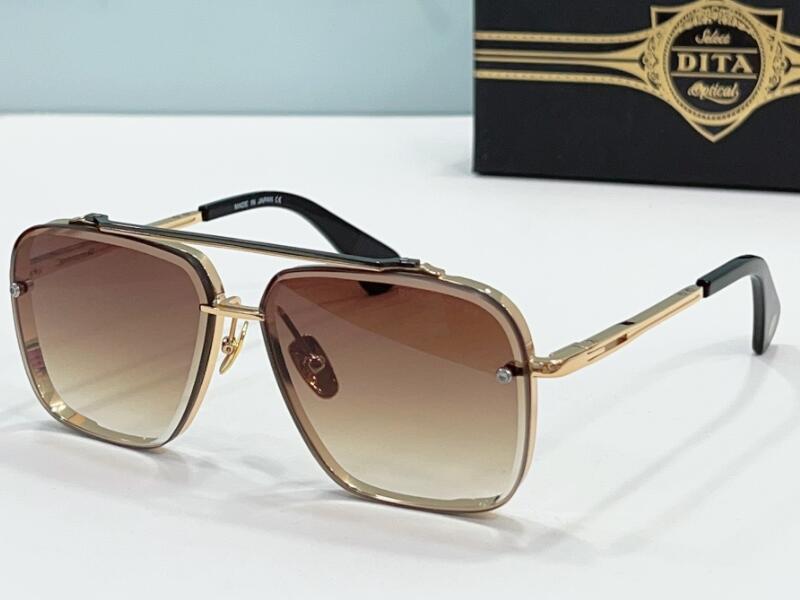5A Очки Dita Mach-Six DTS121 Очки со скидкой Дизайнерские солнцезащитные очки для мужчин и женщин из ацетата 100% UVA/UVB с сумкой для очков Fendave
