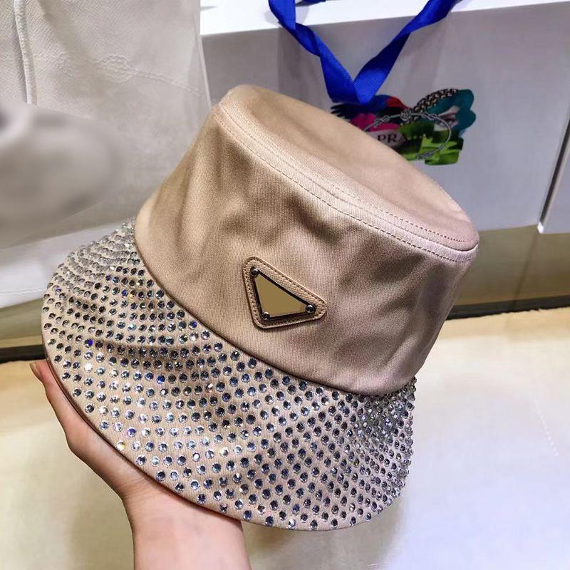 2023 män och kvinnor designer hink lyx varumärke hatt hatt mode diamant fiskare hatt vinter beanie box hatt baseball cap 5a kvalitet