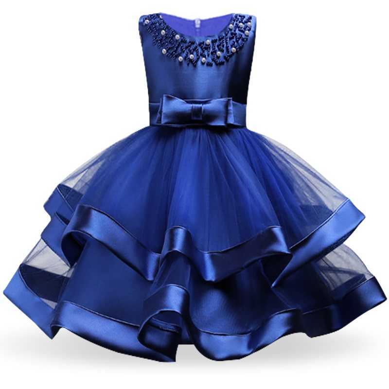 Flower-Cake-tutu-Kids-Clothing-Elegent-hand-beading-Girls-Dresses-for-Children-Princess-Party-Custumes-2