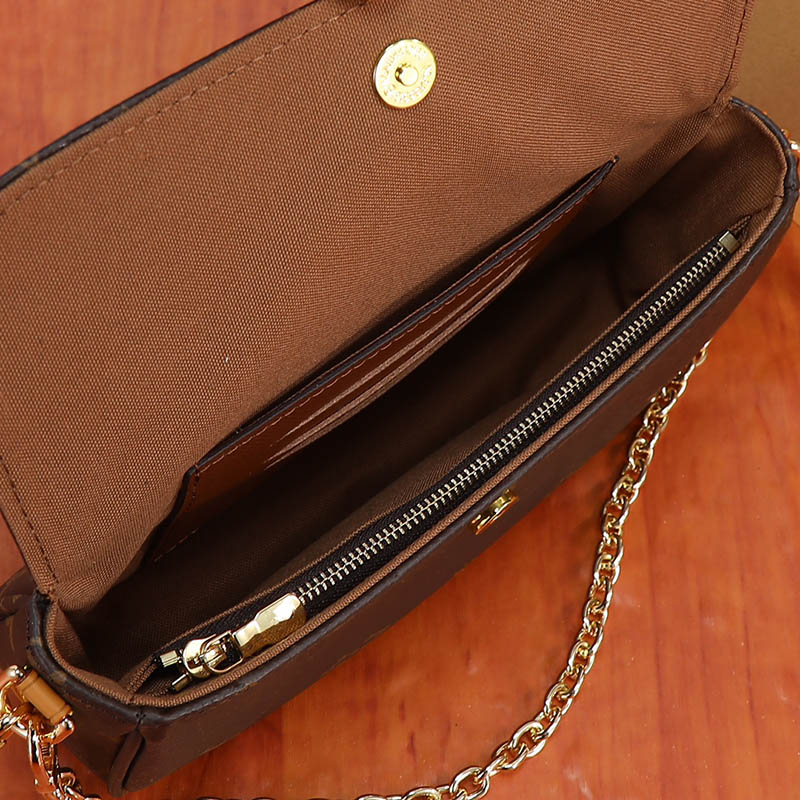 women bags Fashion women Shoulder bag Top quality Chain purse Luxury pochette Size 23.5x12x4cm M81911