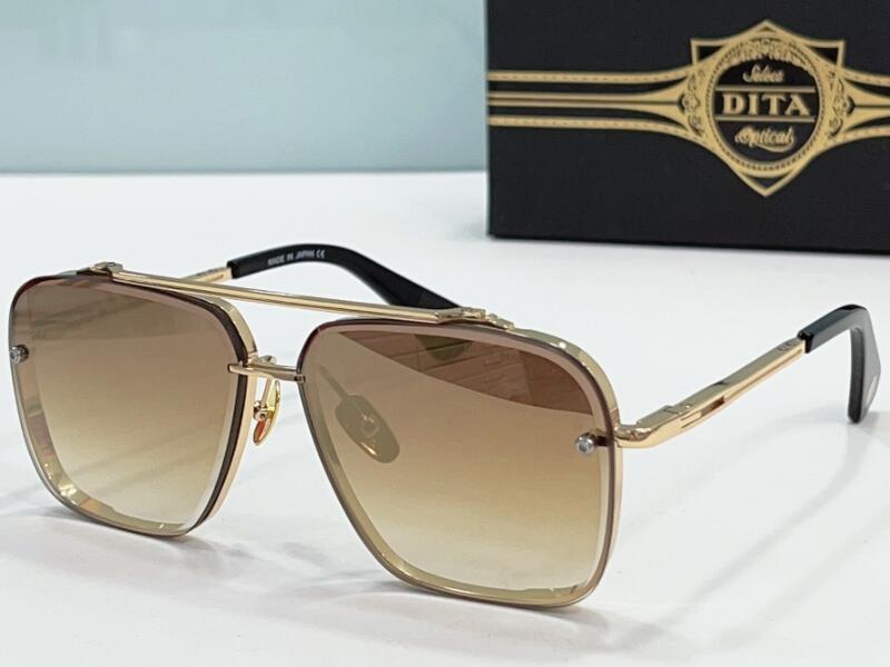 5A Lunettes Dita Mach-Six DTS121 Lunettes Discount Lunettes de soleil de créateur pour hommes femmes acétate 100% UVA/UVB avec lunettes sac boîte Fendave