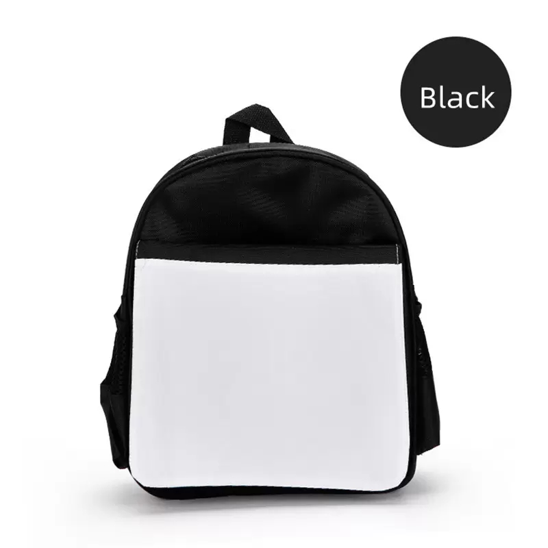 Sublimation Blanks Schoolbag School Supplies Children Kids Backpacks Kindergarten Polyester DIY Book Bag