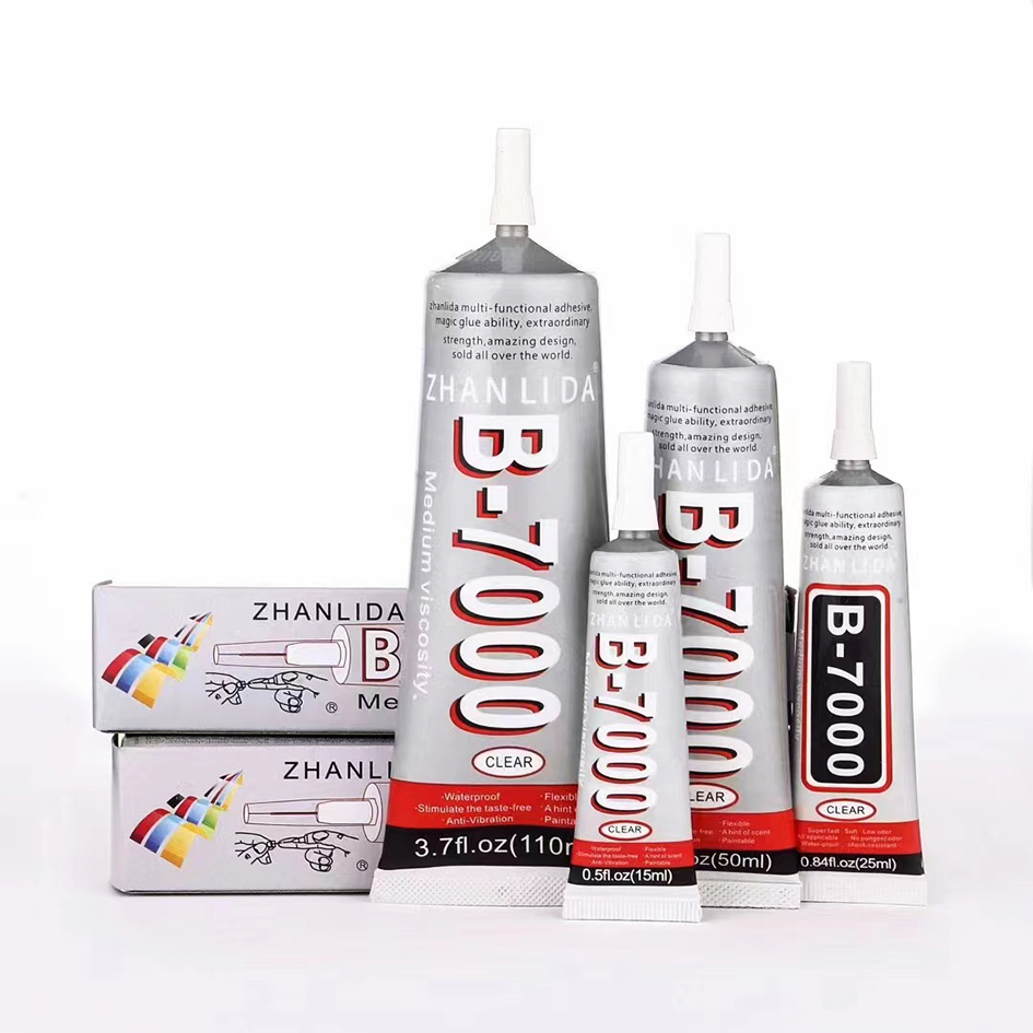 أدوات إصلاح الهاتف الأصلي Zhan Li Da B7000 3ml Glue B-7000 Glue لاصق الهاتف الإصلاح الزجاج