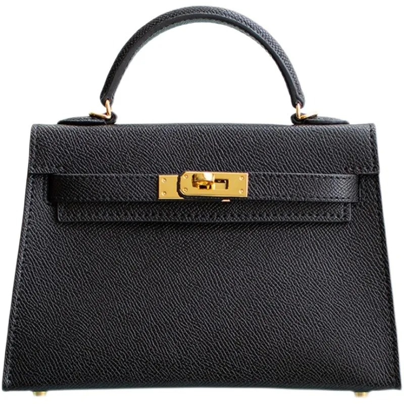 5A Women Handbag designer shoulder Bag Hot Selling Genuine Leather H-shaped Lock Flap Gold Wave Cut Twisted Women's Crossbody Bag
