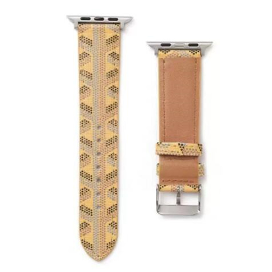 Top-Designer-Armbänder, Geschenk-Uhrenarmbänder für Apple Watch Band 45 mm, 42 mm, 38 mm, 40 mm, 44 mm, 49 mm, Lederarmband, modisches G-Blumen-Armband, iWatch 8, 7, 6, 5, 4 SE