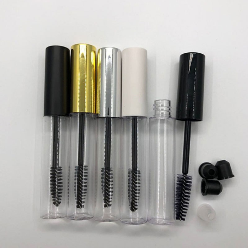 10 ml pusta tusz do rzęs z różdżką rzęsą szczotkę DIY Makeup Mascara Cream Bottle Fiol Containt Transparent Mascara Butelki DH98