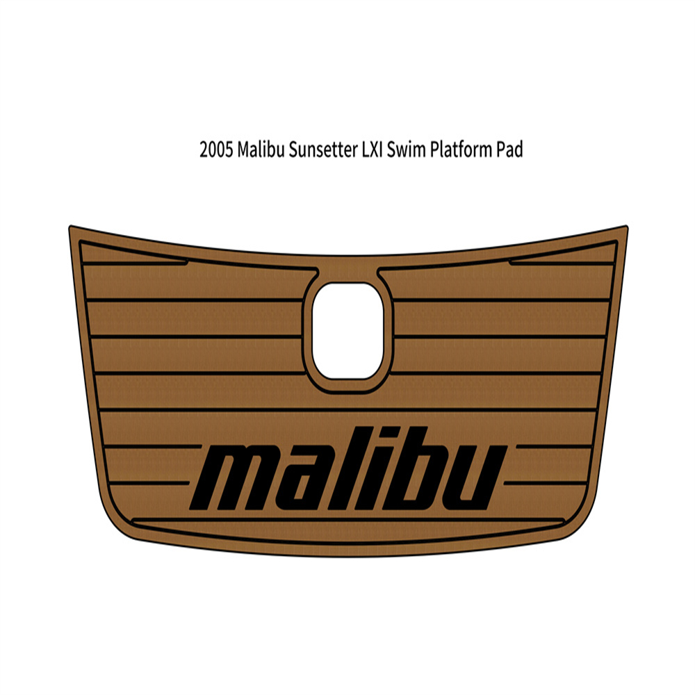 2005 Malibu Sunsetter LXI Swim Platform Pad Boat EVA FoamTeak Deck Floor Mat Self Backing Ahesive SeaDek Gatorstep Style Floor