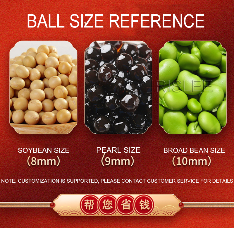 Full Automatisk Taro Ball Popping Boba Pearls Machine Sago Tapioca Pearl Ball/Taro Ball/Cassava Ball Making Machine