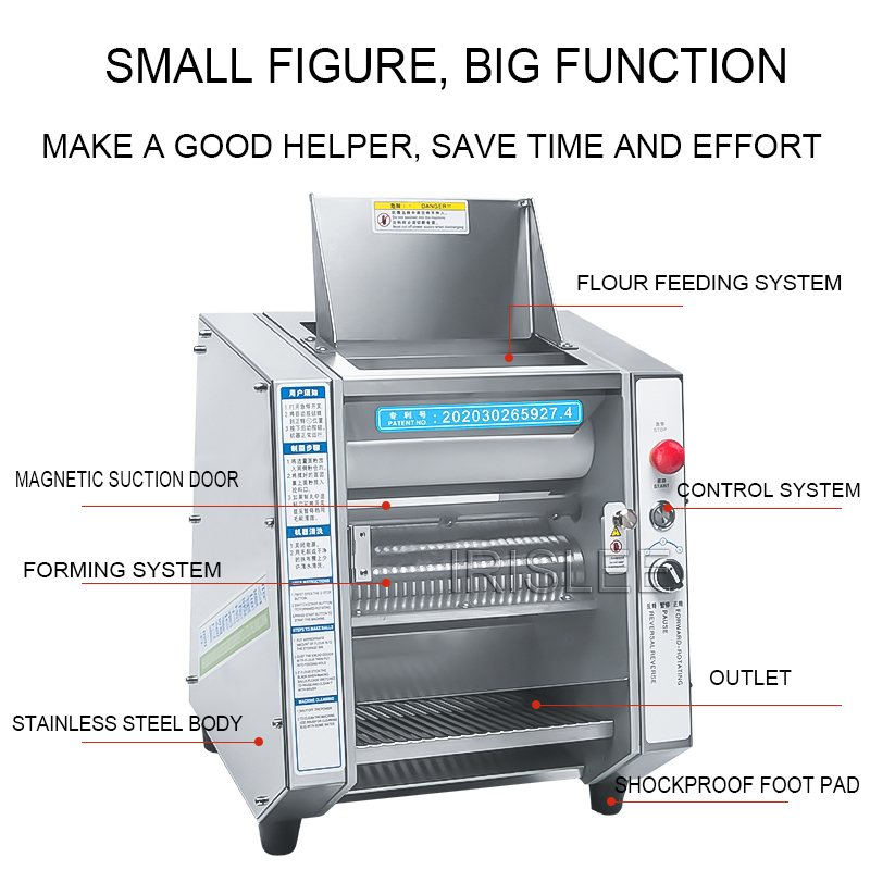 Full Automatisk Taro Ball Popping Boba Pearls Machine Sago Tapioca Pearl Ball/Taro Ball/Cassava Ball Making Machine