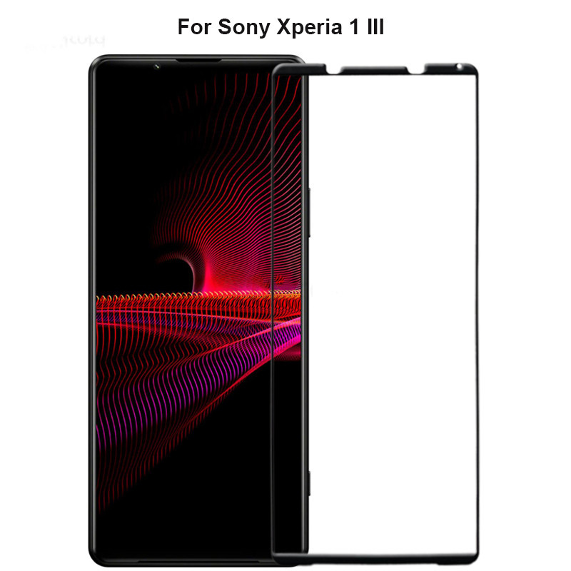 Защитник экрана для Sony Xperia 1 II III Премиальное, закаленное стекло для Xperia 5 II III Защитное стекло для Xperia 10 II III защитная пленка с упаковочной коробкой