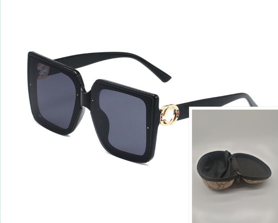 Marca de moda Os óculos de sol retrô para mulheres designers ladries sol óculos praia Proteção UV Eyewear G6188