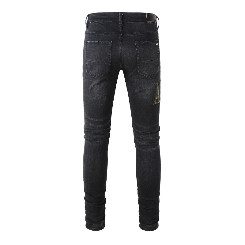 Jeans skinny déchirés en détresse pour hommes Jeans pour hommes Slim Moto Moto Biker Causal Pantalons en denim pour hommes Hip Hop Jeans130