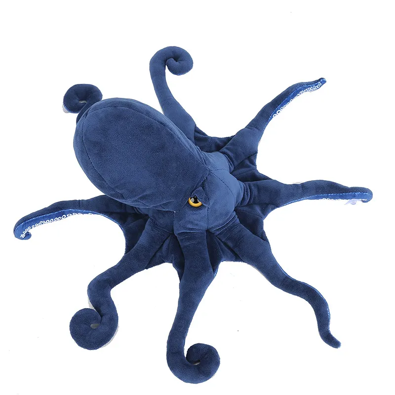 Creative New Octopus Plush Toy Pillow Big Soft Marine Bottom Animal Squid Doll para crianças Presente 47 polegadas 120cm