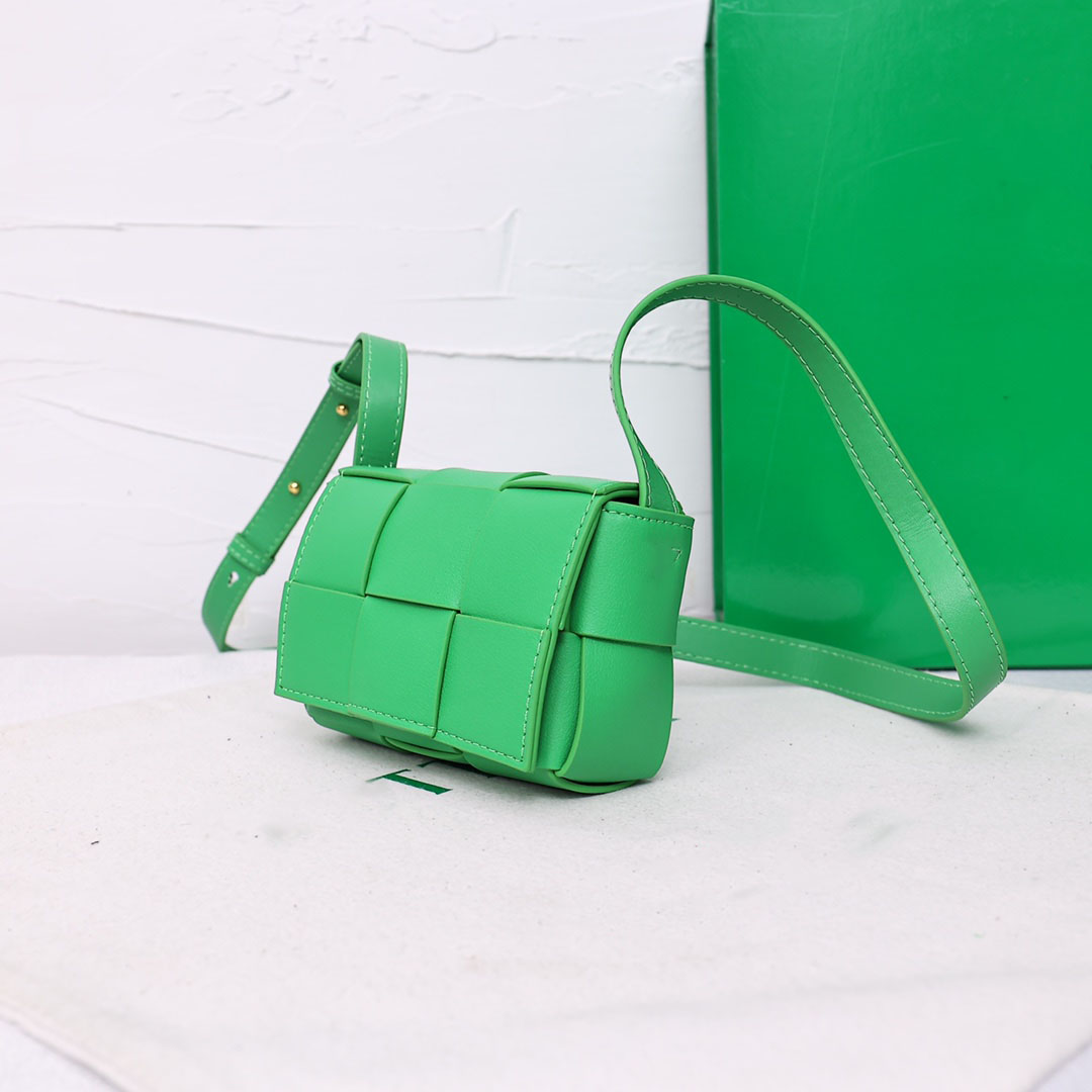 2023 Süßigkeiten Kassettenbeutel Mode Designerin Frau Bag Frauen Umhängetasche Handtasche Original Box Echtes Lederkreuzkette hochwertiger Qualität hochwertig