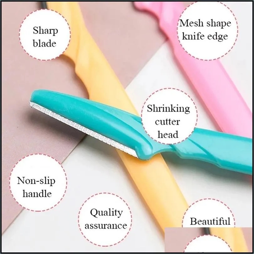 Eyebrow Tools Trimmer Razor Women Face Eye Brow Shaver Blades For Cosmetic Beauty Makeup Tools Health Accessories