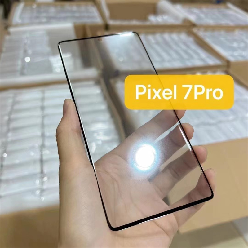 Full Coverage Dust-proof Tempered Glass Phone Screen Protector For google pixel 8 7 6 5 4 Pixel 4a 3a 5XL 4XL protective film with package box