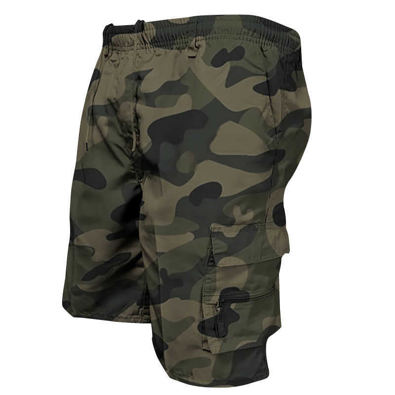 Shorts voor heren Outdoorshorts voor heren Militair Cargo Hardlopen Sportshorts Zomer Man Mode Tactisch Mannelijke korte broek Joggingbroek W0327