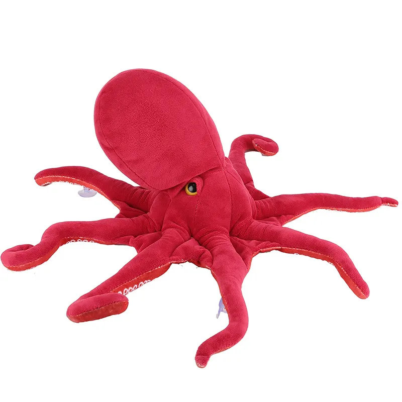 Creative New Octopus Plush Toy Pillow Big Soft Marine Bottom Animal Squid Doll para crianças Presente 47 polegadas 120cm