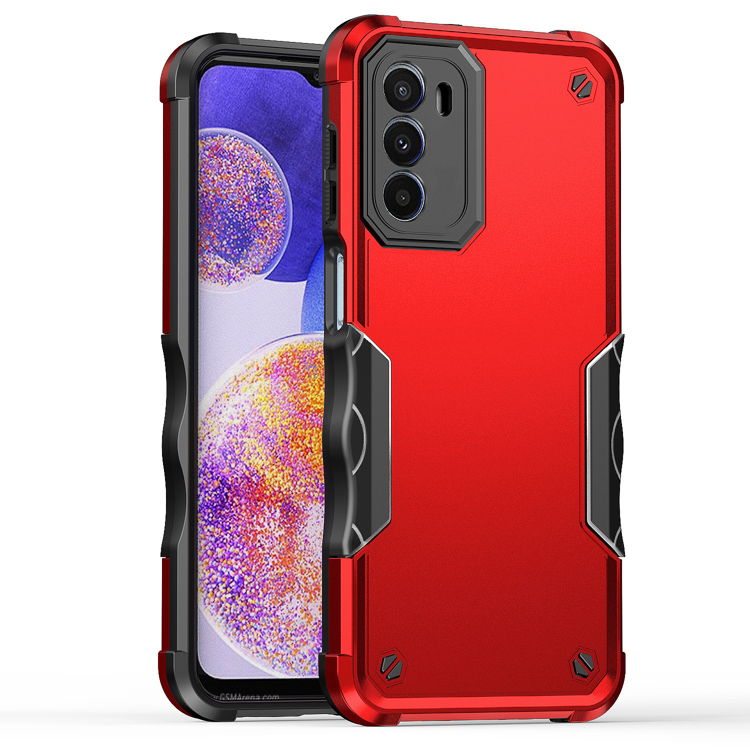 حالات شريط الانزلاق الجانبي لـ OPPO A17 A57 A77 A58 A78 A94 Realme 10 9 Reno 8 8T 5G 4G Pro Kickstand Cover