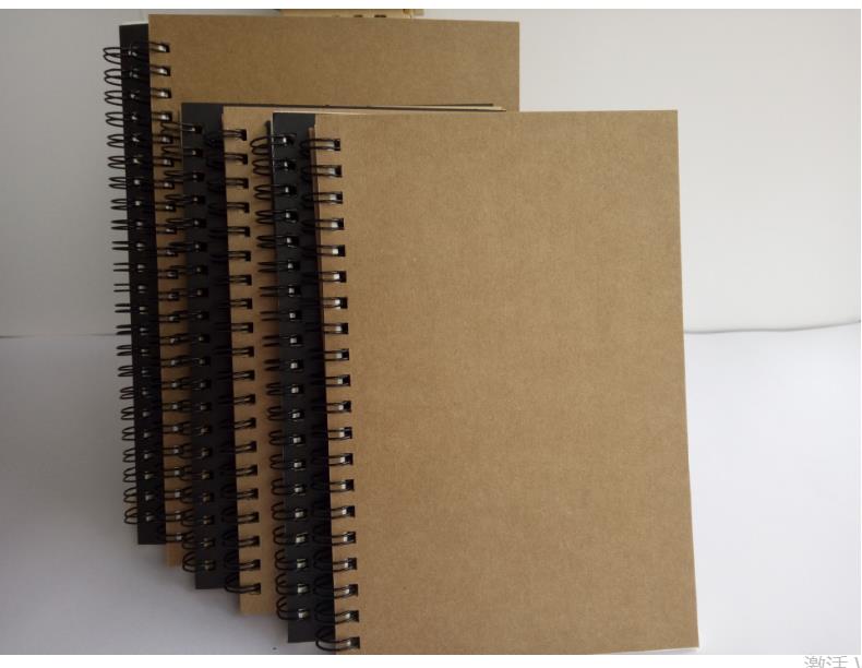 A5 Kraft Paper Notepad Office Supplies عالية الجودة الرسم الإبداعي الرسم الجدران Notepads